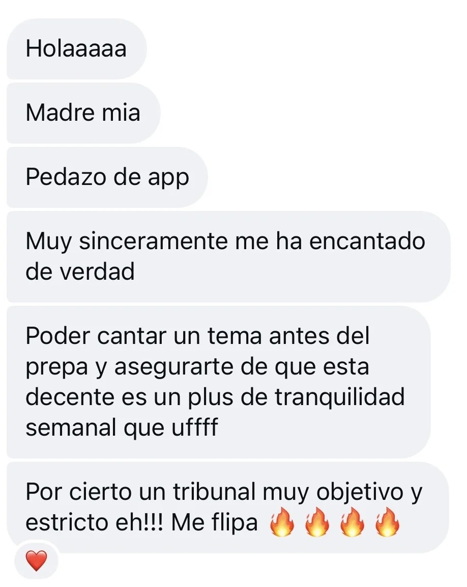 Mensaje de una opositora sobre la experiencia